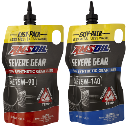 Amsoil synthetic gear lube easy-pack