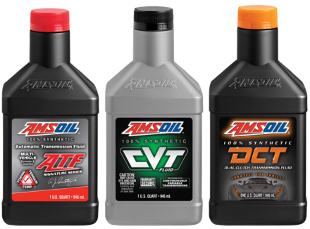 Amsoil Synthetic Gear Oil and transmisison fluid product range